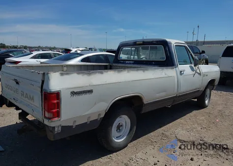 1984 Dodge D-Series D150 z USA, uszkodzony, nr VIN 1B7FD14TXES212358